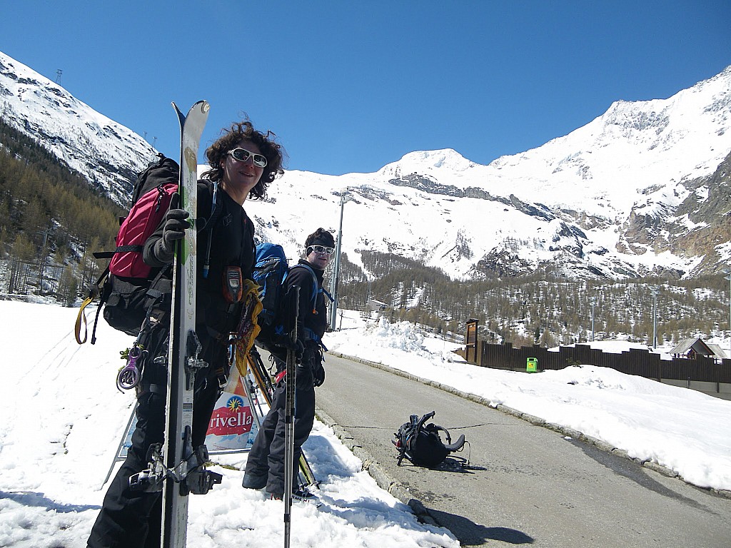 Saas-Fee : Jour 4 - Et voila un beau beau raid de fini