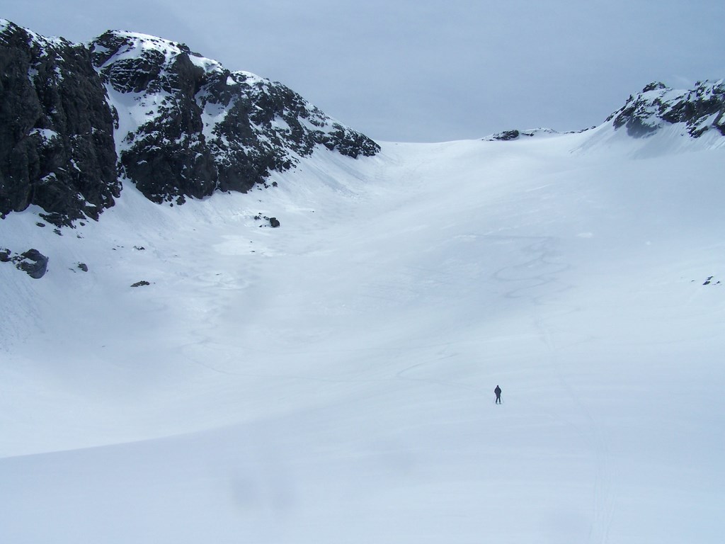 Pointe du Gros Cavale : Du bon ski sur le glacier.