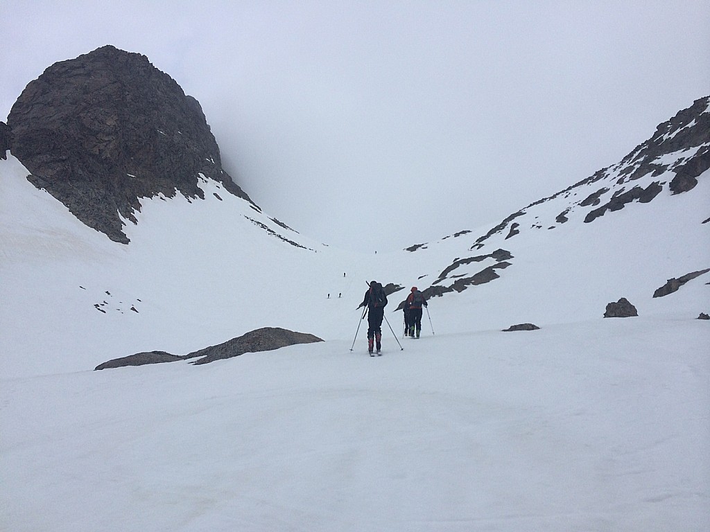 Bouché en haut : Bouché en haut mais ça n'entame pas la bonne humeur des participants