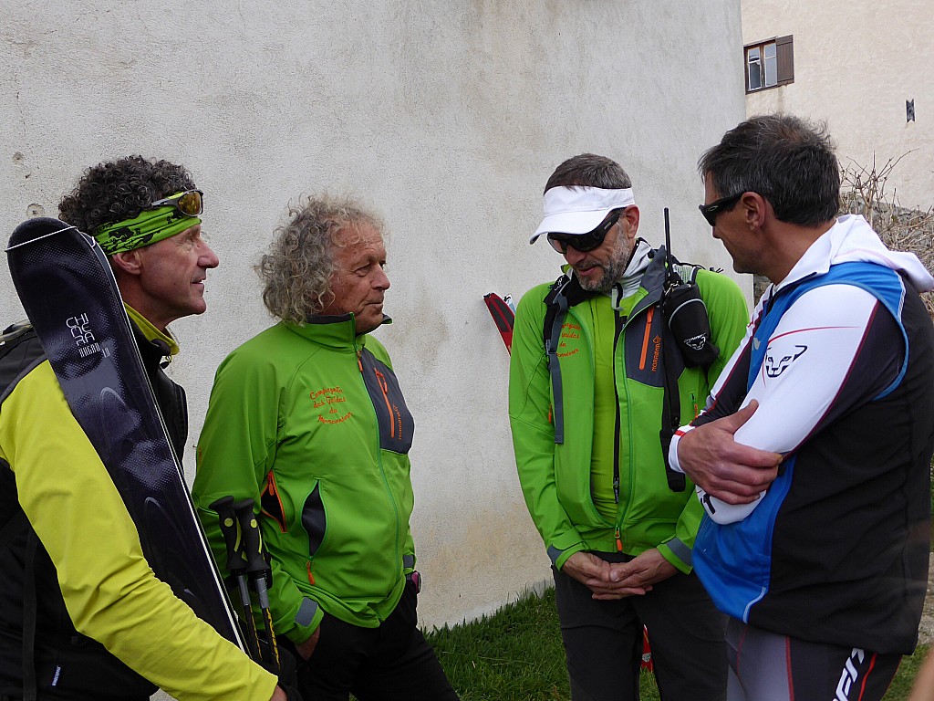 Le vert est mis : Chez les guides...