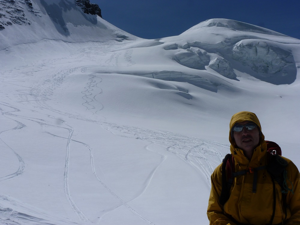 première descente du raid : sans commentaire