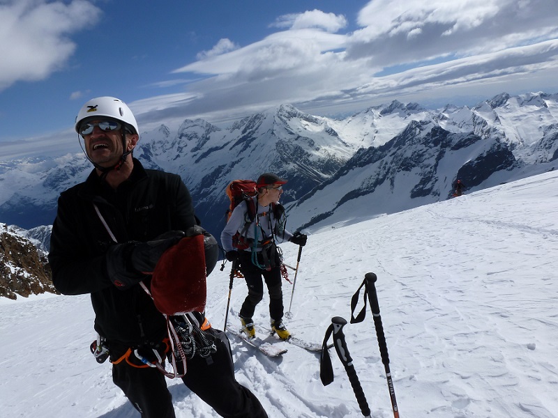 montée Alphubel : les effets de l'altitude