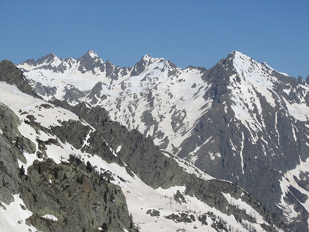 Cirque Alpin : Chalanchas,Corborant,Pte Gioffredo,Mt Laroussa