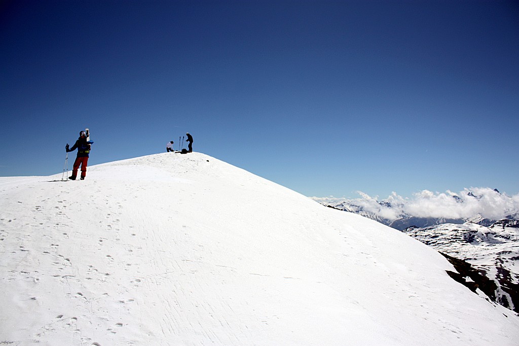 Style Mont Blanc : Au sommet