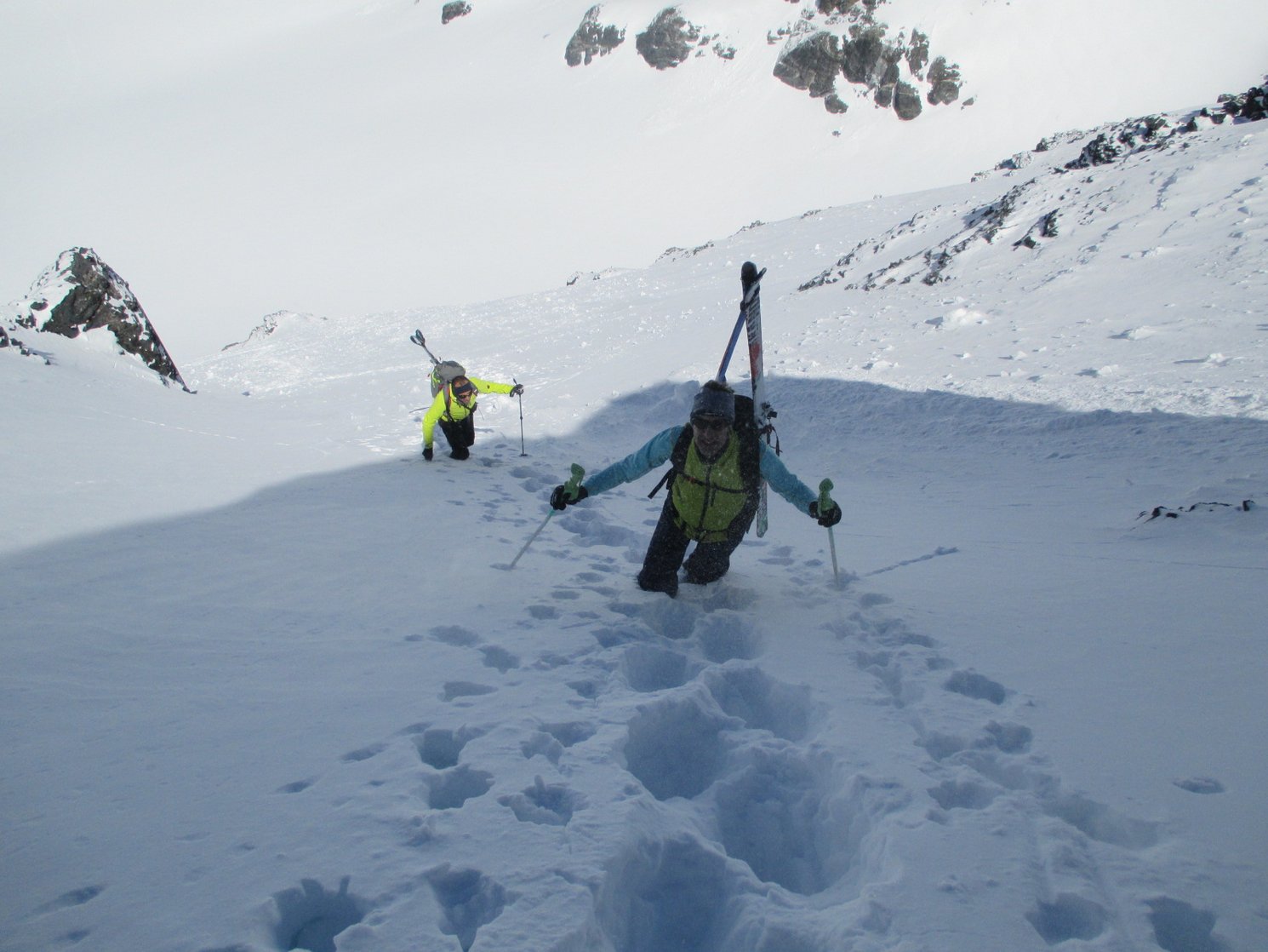 Tour Sallière : une trace nickel faite par la "Marclay's family"...