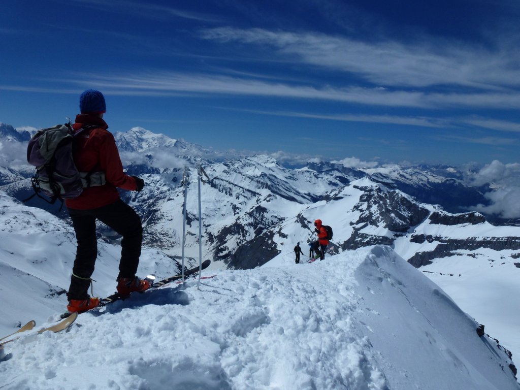 Tour Sallière : C'est parti pour la descente