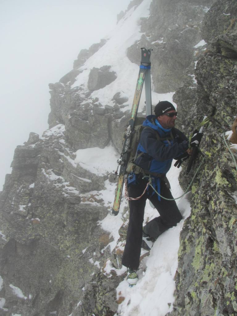 sous la malédie face Nord : vous avez dit ski alpinisme?