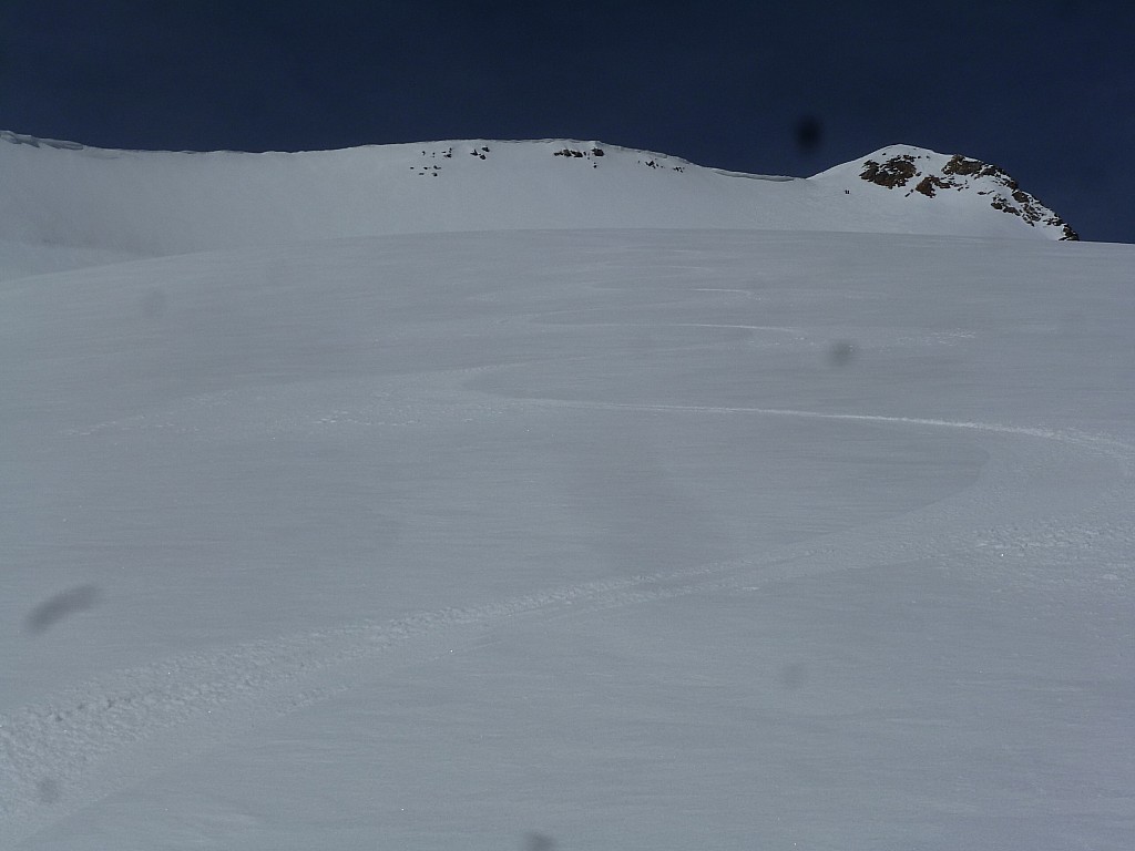 Pente sommitale : Du bon ski (et de nouvelles tâches !!!)