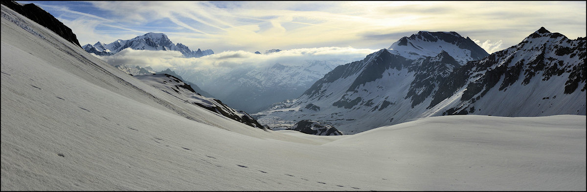 belle vue sur le Mont-Blanc
