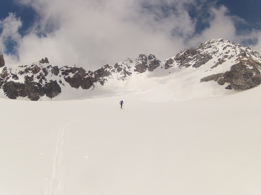 St Pères : Direction les couloirs sud