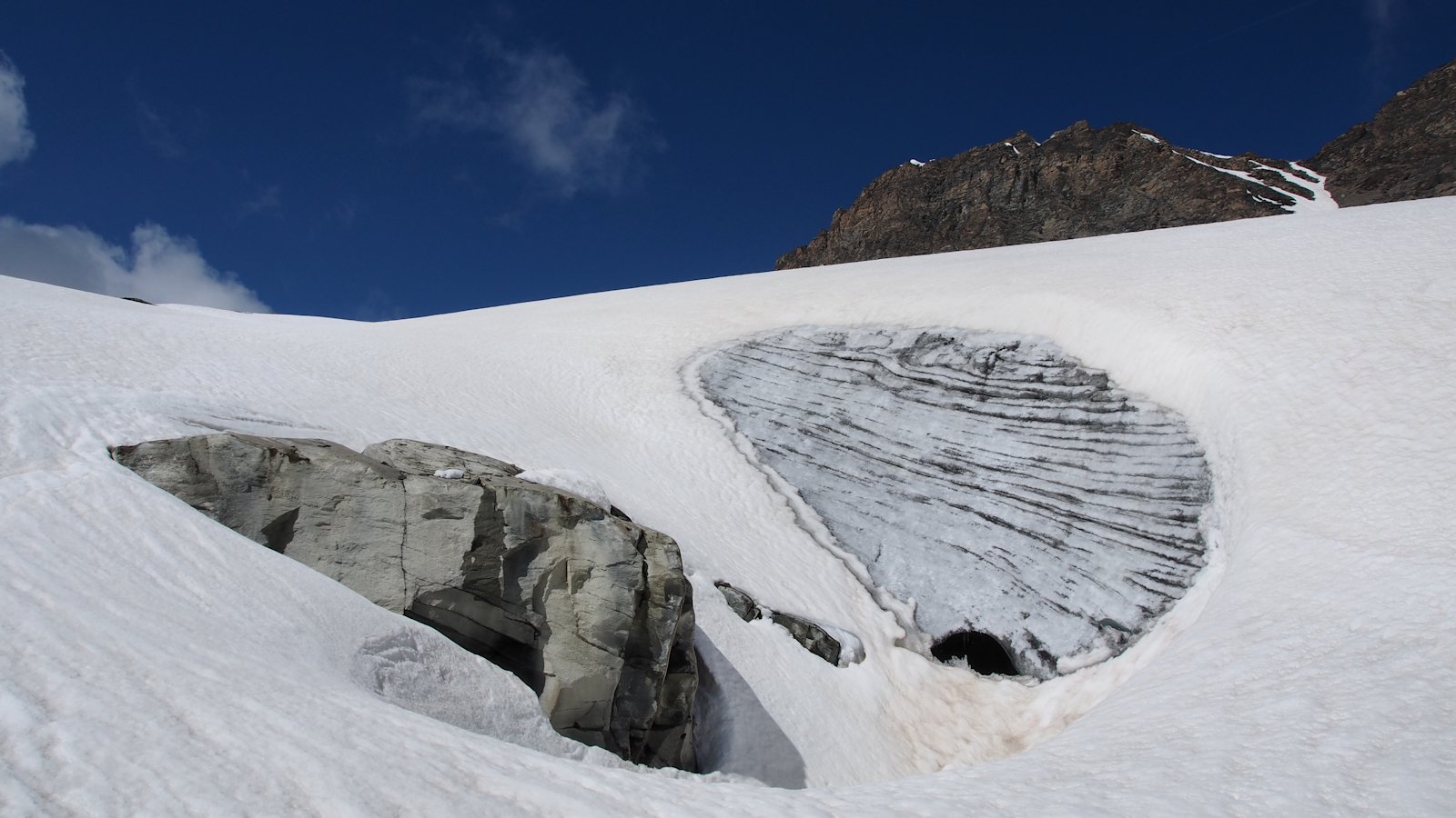 Glacier du Montet : Si... Si... Il existe encore!