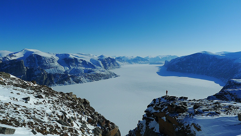 La vue du sommet : Photo de Damien Fayolle