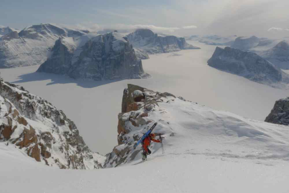 Thibaut au sommet : Photo de Damien Fayolle