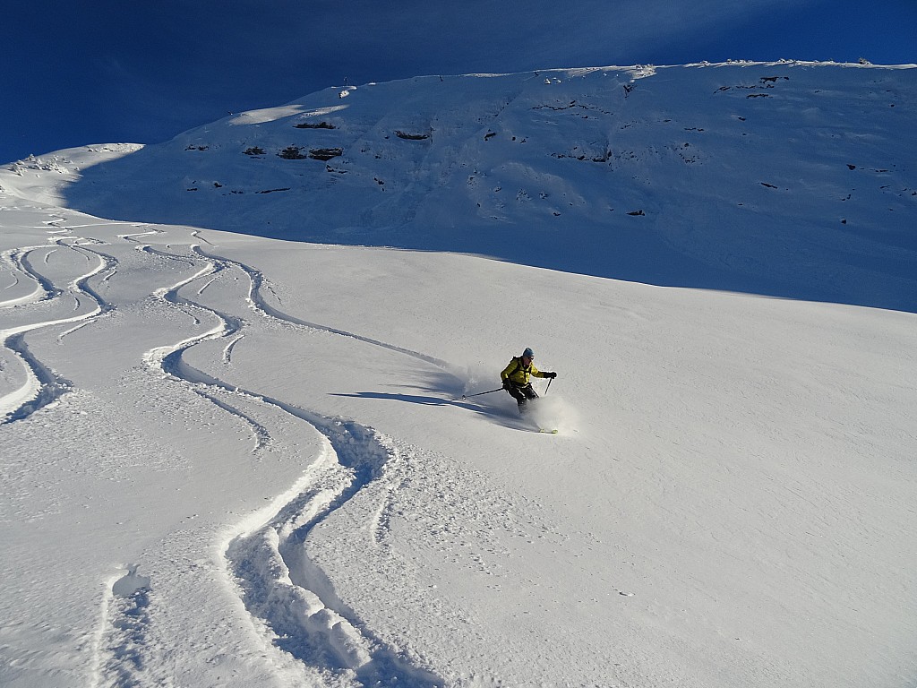 Merdassier : Malgré les allumettes aux pieds (risque cailloux oblige), ça tourne bien.