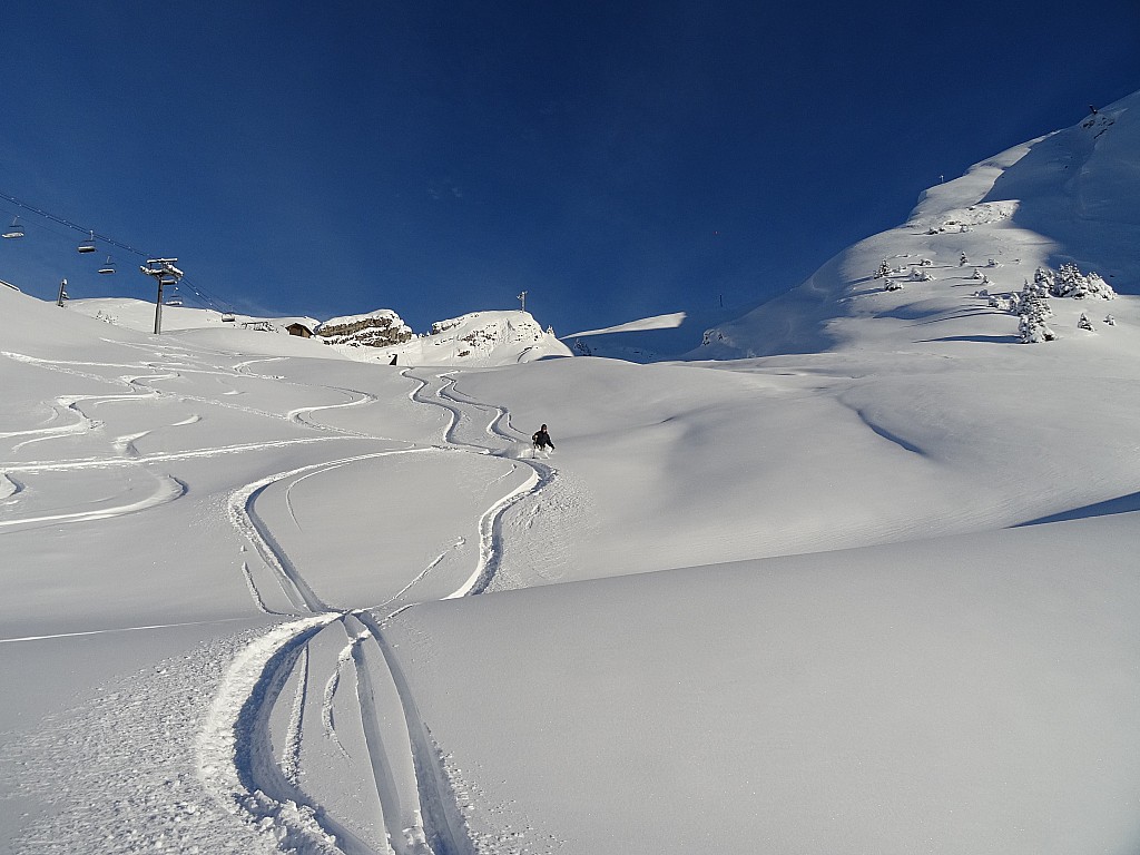 Merdassier : Départ.Pas trop soufflée