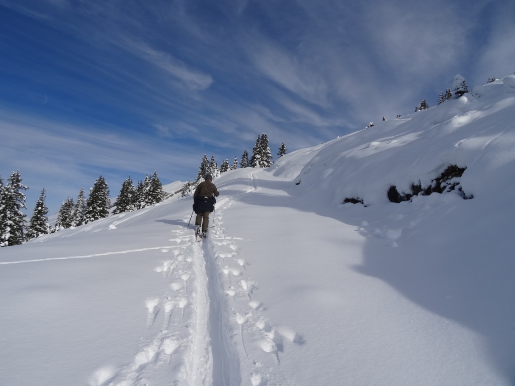 Merdassier : Dès 1700m la couche est conséquente