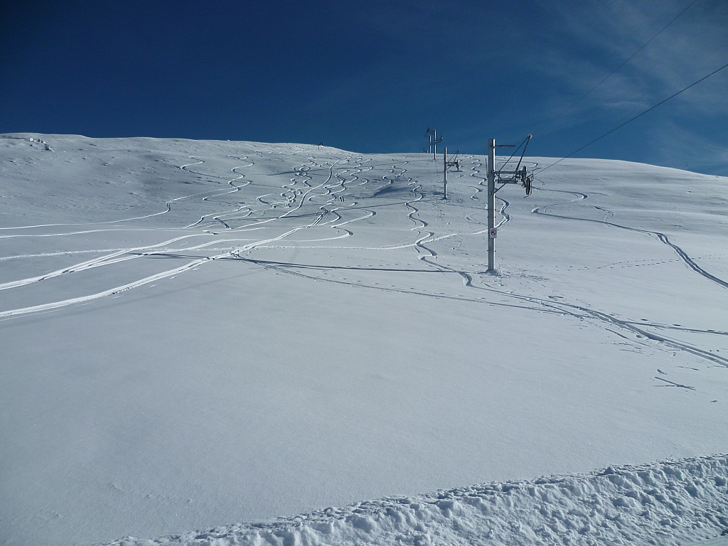 Sous le téléski du soleil : Miam c'est bon