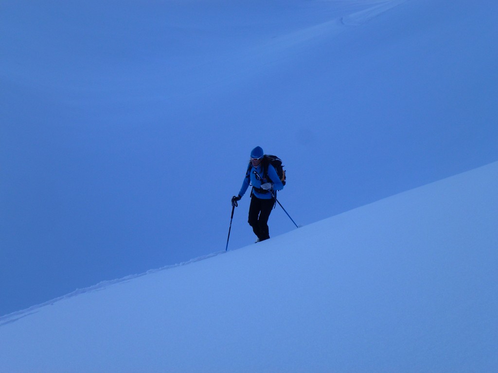 Vincente : montée au col du Bouchet