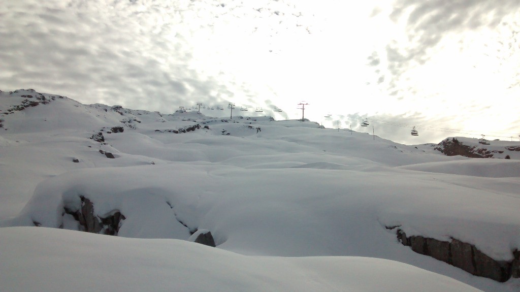 Trace de montée sur Lucifer