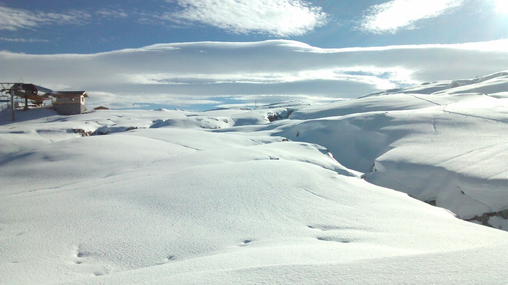 Au sommet du désert blanc