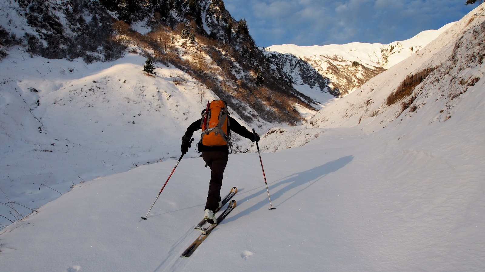 Combe de Colomban, de belles conditions.