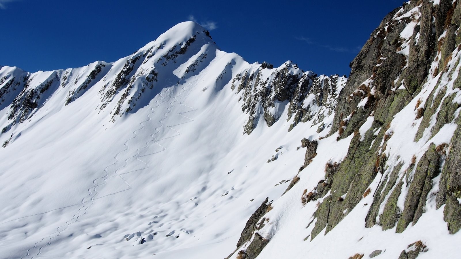 Du couloir, notre premier sommet du jour.
