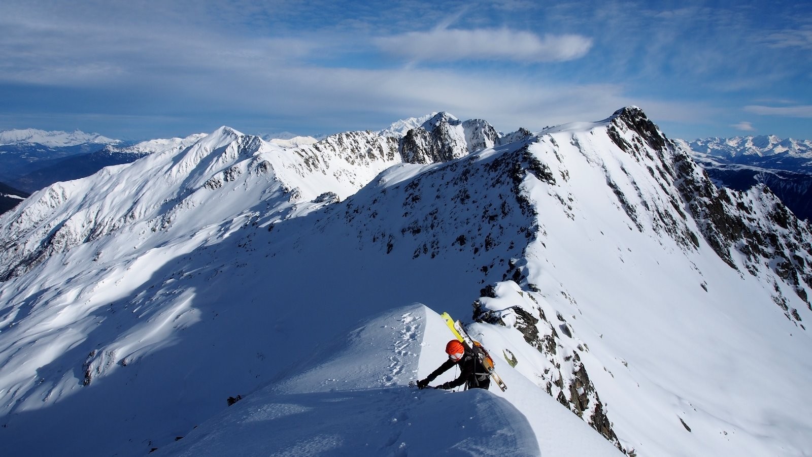 Grande Muraille, Florence en termine avec la pente Est.