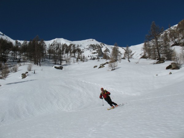 vallon des Séyères : Ski sur du velours dans le vallon des Séyères