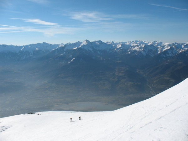 Mont Guillaume : Dernier replat sous le sommet du Mt Guillaume