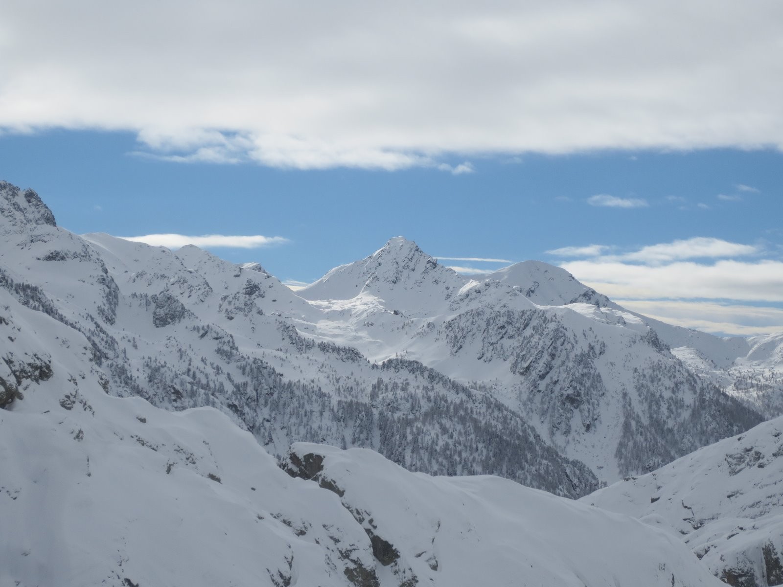Cime du Diable et Capelet supérieur