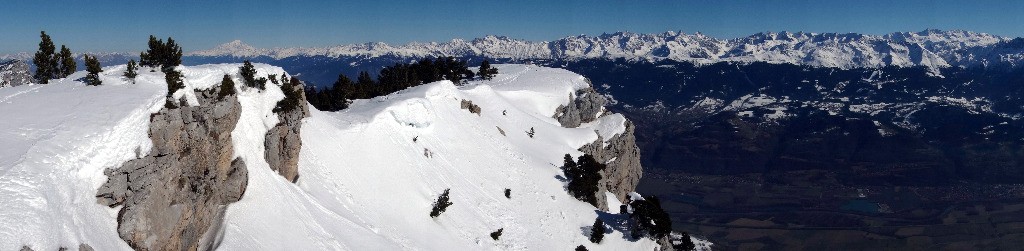Panorama du Rocher du Midi...