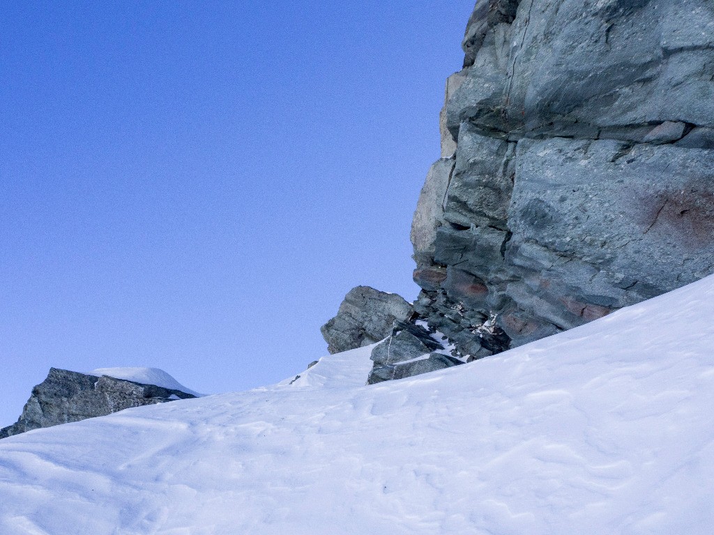 #3 Les quelques mètres avant la crête... Les quelques mètres avant la crête...