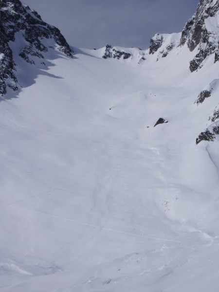 la descente : traces du jour