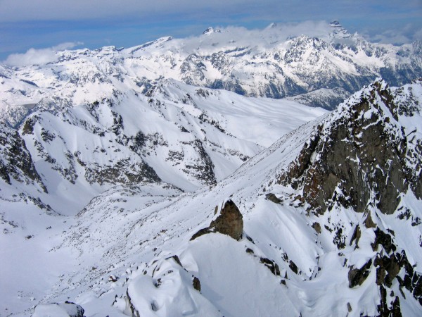 Vu du sommet du Génépi : par Martin. Magnifique panorama