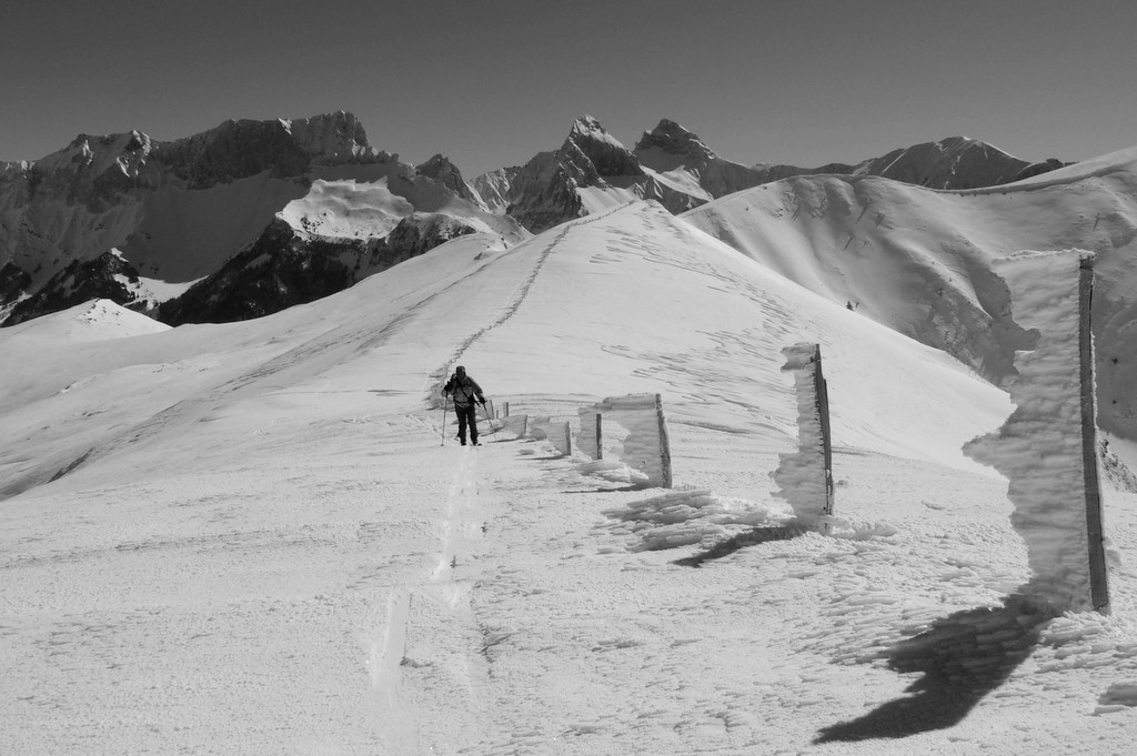 La crête de la Mgne de France