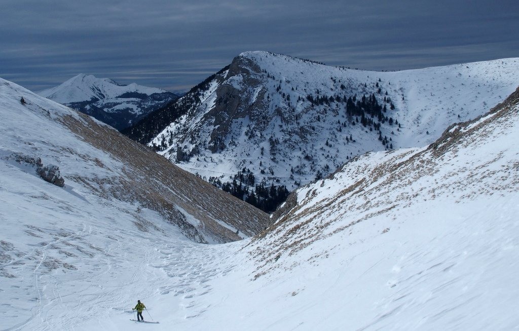 Le Vallon de Jajène. Le vent a soufflé...
