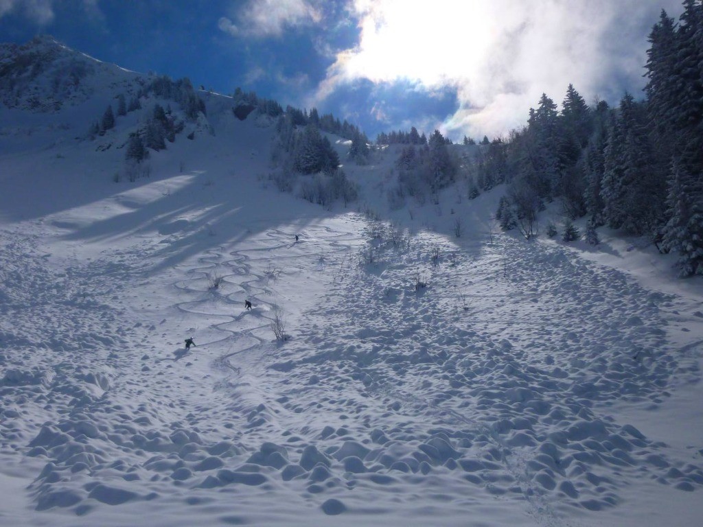 Tain ! vous ni... mes traces !
