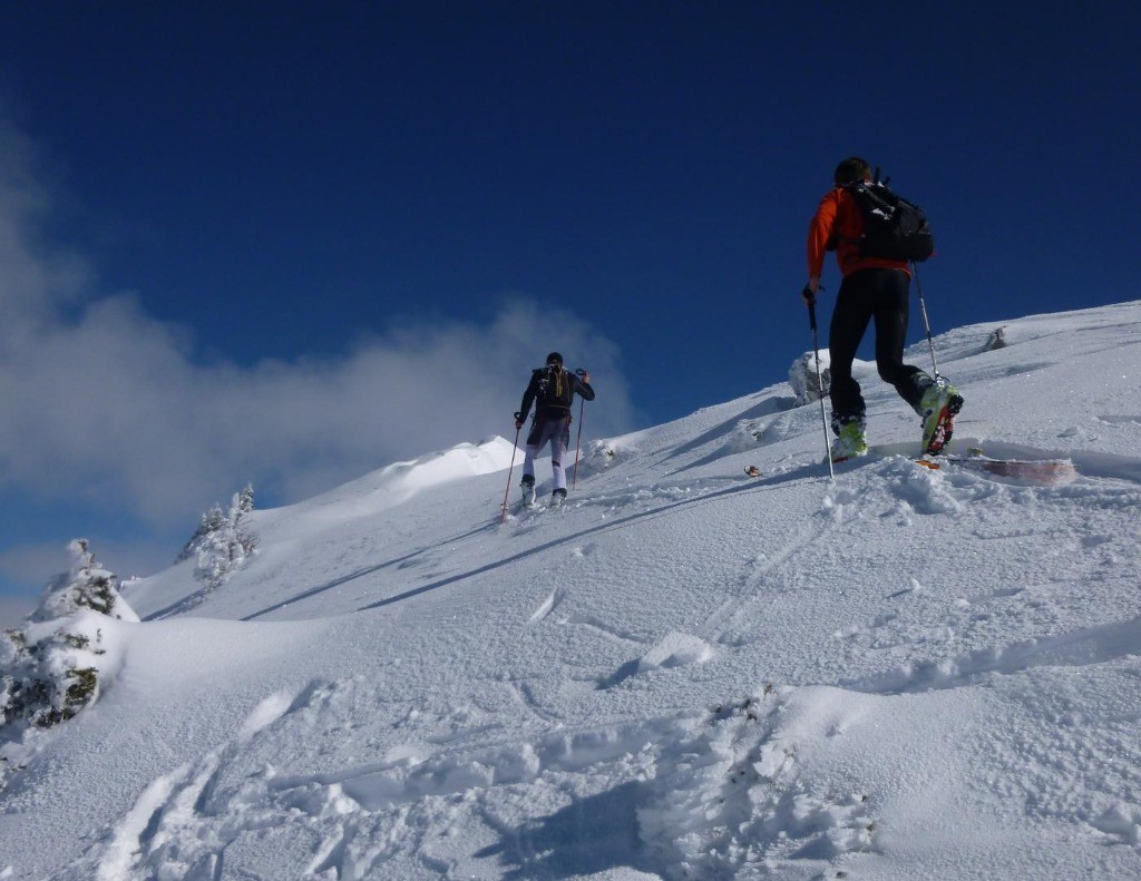 Final : la pente se  calme.