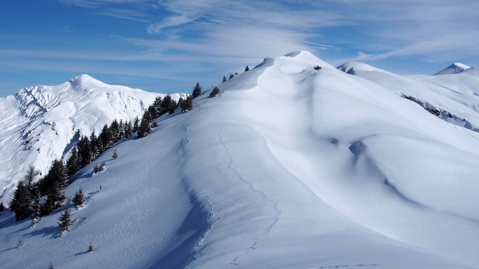 Un parcours vallonné.