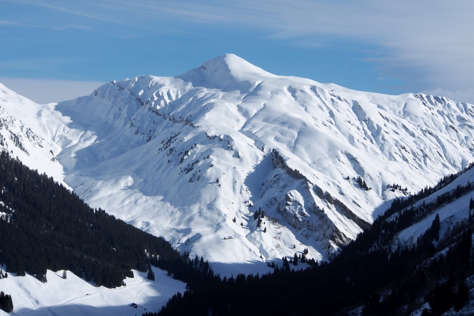 La Pointe de Riondet versant Sud.