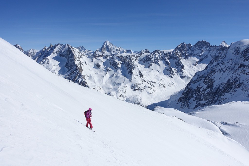 Les pentes soufflée dures délicates 