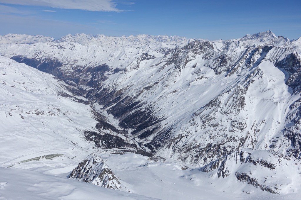 Vide impressionnant sur Arolla 