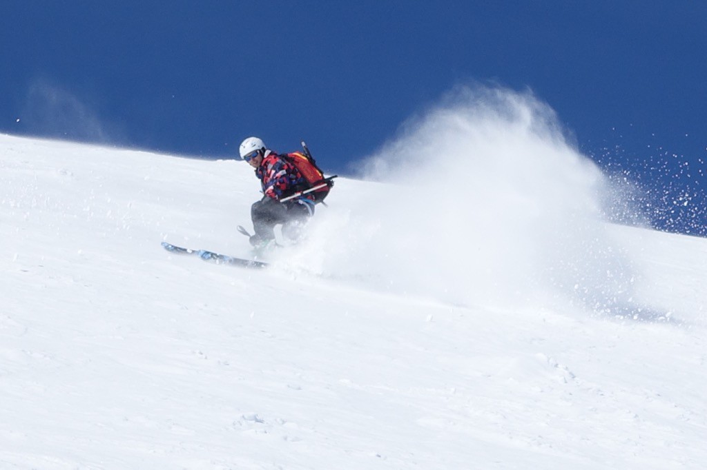 La pente raide qui pose problème a la montée n en pose pas á la descente 