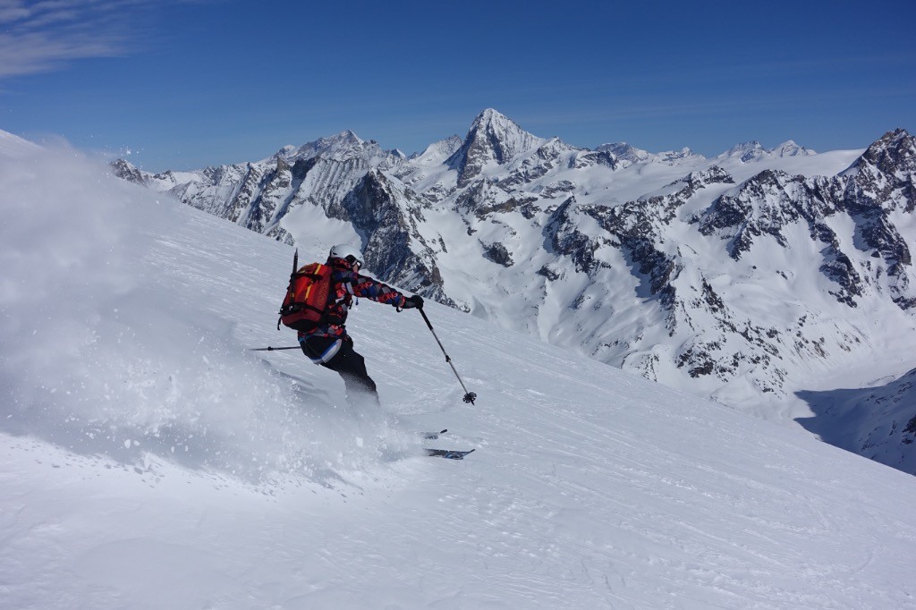 Super ski bon grip de la neige 