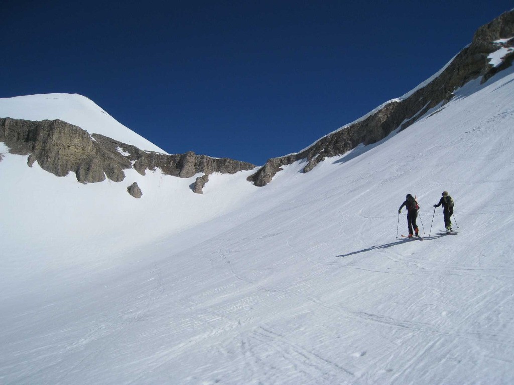 En direction du col du Charnier