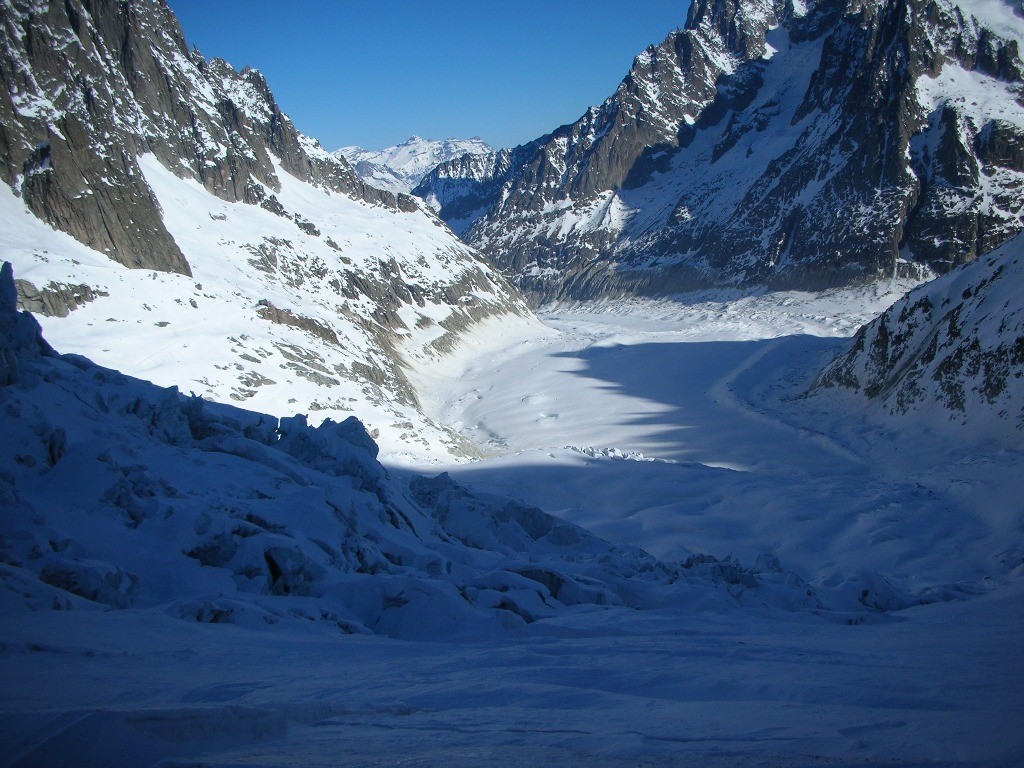 Seracs du Géant et Glacier du Tacul