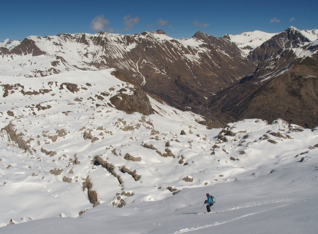 Aiguilles de Chabrières, versant NW