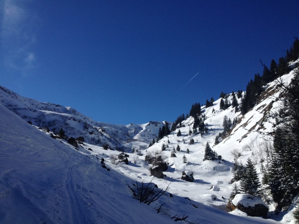 Entrée dans le vallon