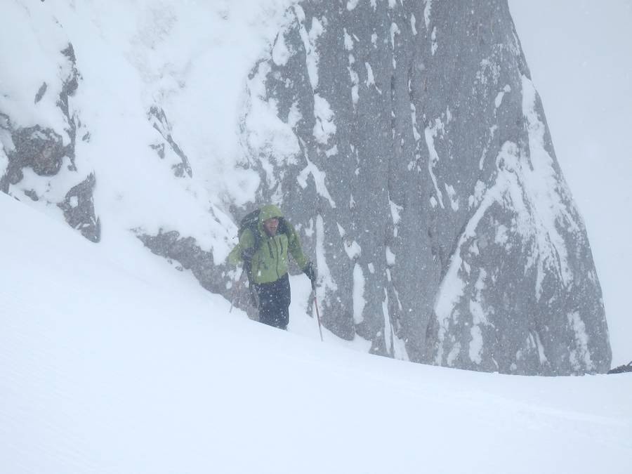 Proche du sommet, les chutes redoublent