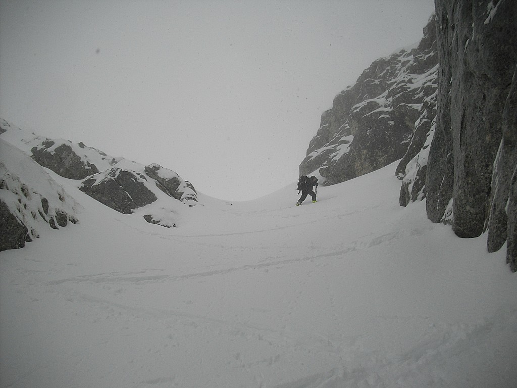 Khara à la sortie du dernier couloir